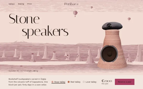 Peribaca — Stone Speakers preview