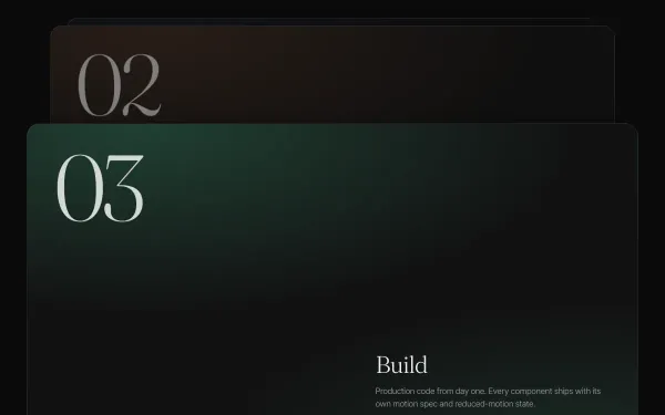 Stacking Cards on Scroll preview