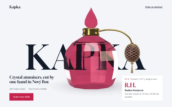 Kapka Crystal Atomiser Template preview