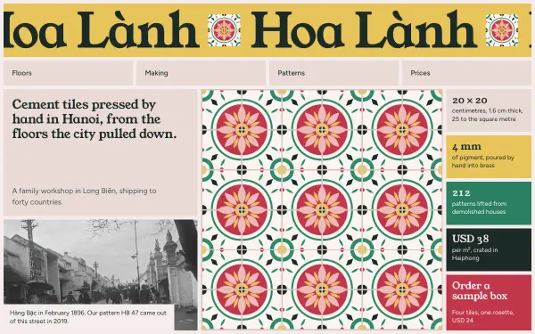 Hoa Lành — Cement Tiles preview