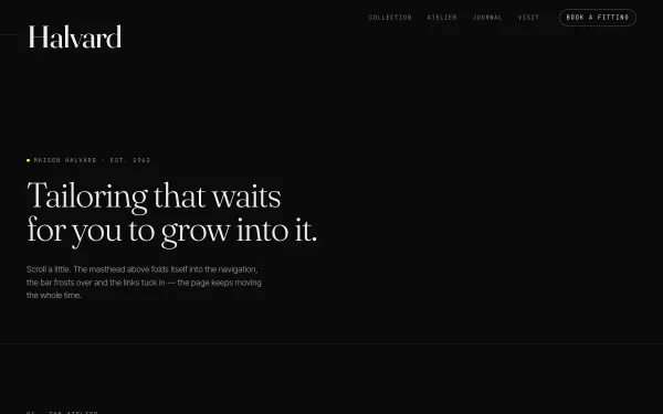 Sticky Logo Shrink Nav preview