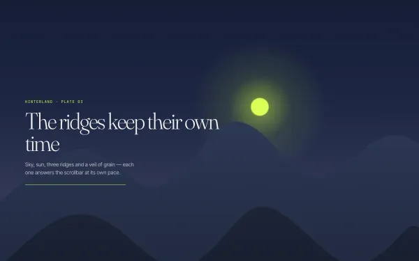 CSS View-Timeline Parallax preview