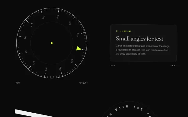 Scroll Rotation and Skew preview
