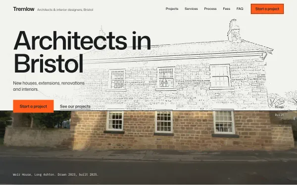 Architecture Studio Template: Tremlow preview