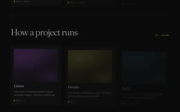 Staggered Fade-Rise Grid Reveal preview