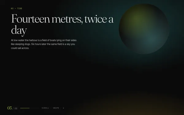 Fullscreen Section Snap preview