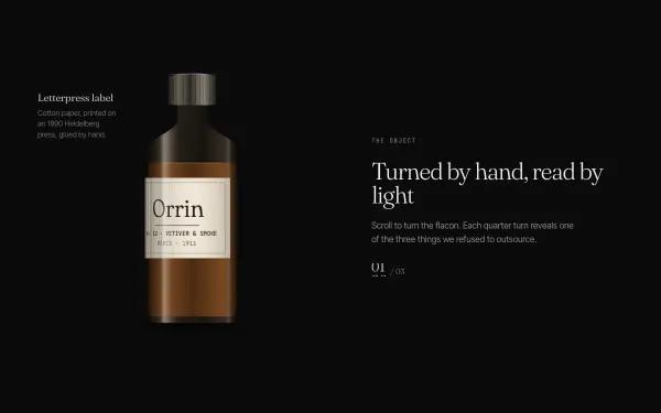 Luxury Scroll Story Template preview